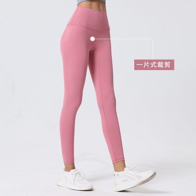 China Breathable Quick Dry Sustainable High Waisted Yoga Pants With Pockets Pockets For Women for sale