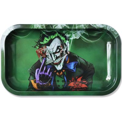 China Eco-Friendly Custom Rolling Tray With Large Cover Rolling Tray Set With Grinder Nipsey Tray Customizable for sale