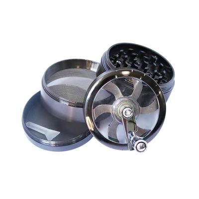 China Eco-Freindly Wholesale Aluminum Grinder 40mm 50mm 63mm 3 Layers Grinder Tobacco Smoking Accessories for sale