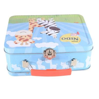 China Recyclable Free Shipping Tin Lunch Box Candy Tins Wholesale Small Rectangle Metal Tin Box for sale