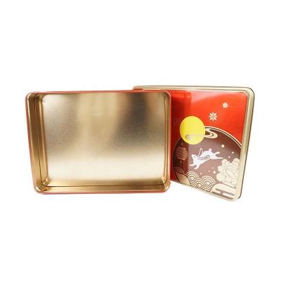 China Recyclable Economic Rectangular Tin Box Tin Box Slide for sale