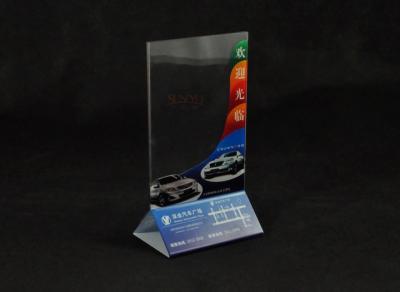 China Poster Advertising Display Stand Offer A4 Counter Top Acrylic Brochure Holder for sale