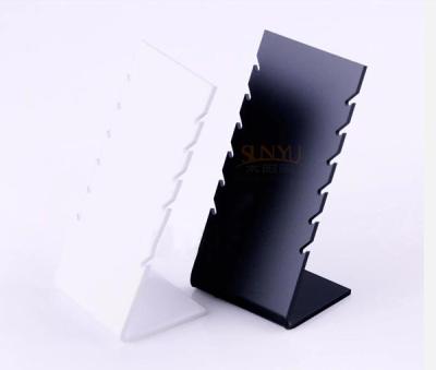 China Perspex PMMA Jewellery Stand / Acrylic Necklace Holder For Exhibition for sale