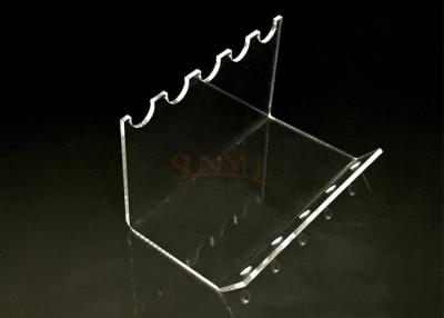 China 4mm Acrylic Clear Pen Display Stand Portable Pen Holder Hot Bend Cutting for sale