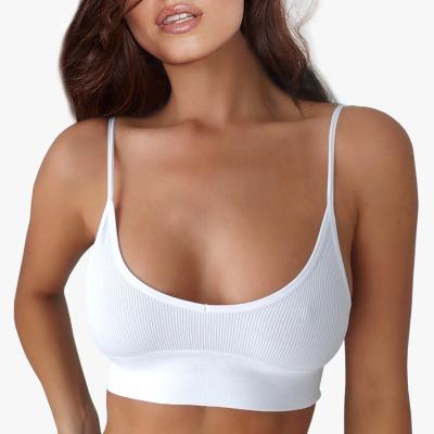 China Sexy Backless Wireless Bra Low Back Bralette Wireless Upper Comfortable Seamless Seamless Bra Women Low Back Bralette for sale