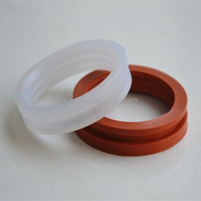 China Industry Rubber Round Cone Motorcycle Parts Accessories For Clear Shock Absorber Cap Silicone Gasket for sale