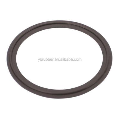 China Industry Customized Molded Neoprene Epdm Fkm Silicone Gasket Heat Resistant Rubber Flange Gasket for sale