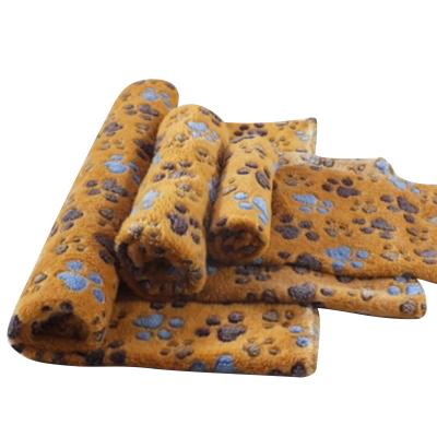 China Coral Fleece Pet Blanket Anti-pilling Plush Blanket Soft Comfortable Touch Wholesale Pet Blanket for sale