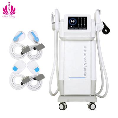 China Body 4 Handles Building Weight Loss Fat Non Invasive Muscle Burn Contouring Muscle Stimulator Hiemt EMS Machine (S067D) for sale