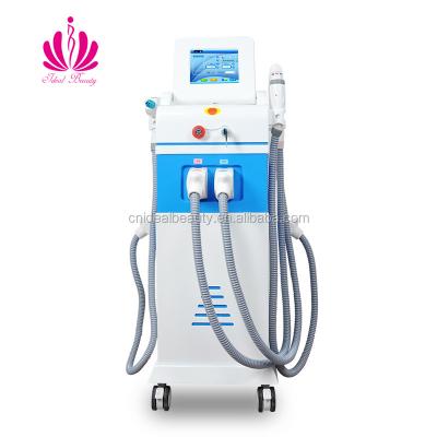 China Acne treatment 4 in 1 Q-switched nd yag laser single shr elight ipl rf laser (OPT07) for sale