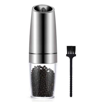 China Amazon Best Selling Viable Electric Pepper Grinder or Salt Mill Grinder with Cleaning Brush for sale