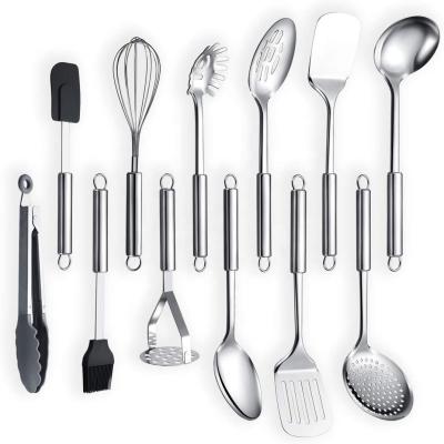 China Sustainable Cookware Set 12 Piece Stainless Steel Kitchen Tool for sale