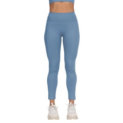 China New Design High Street Butt Antibacterial Skinny Lift Leggings Seamless Sports Yoga Pants High Waist Women Casual Leggings for sale