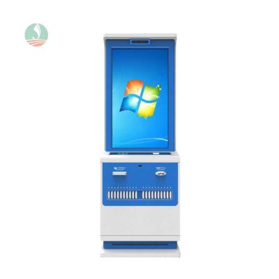 China Customized public place large screen design customers mobile phone power source portable self-service kiosk for sale