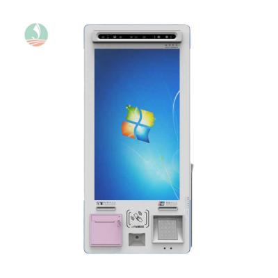 China Customers Wall Mounted Diner Restaurant Public Place Touch Screen Payment Ordering Kiosk for sale