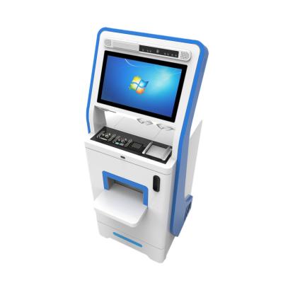 China Blue Grand Prix Multifunction Electronic Printing Kiosk Self Service Information Printing Kiosk for sale