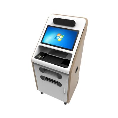 China Hot selling sheet metal classic electronic self-service financial terminal durable self-service financial service terminal for sale