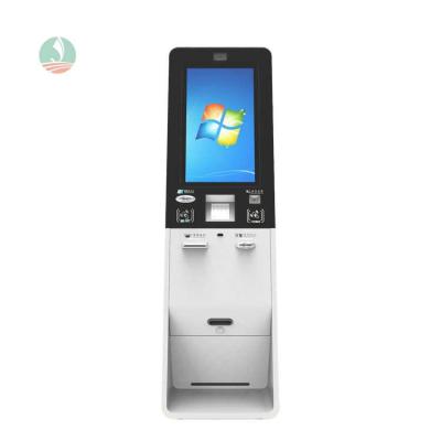 China Public place reception kiosk guests arrive service ticket payment information terminal for sale