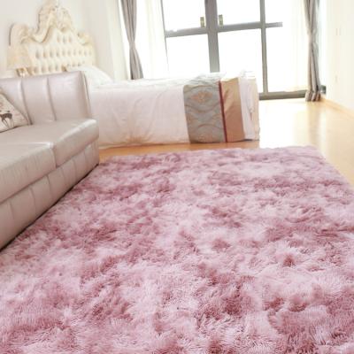 China Modern Home Style Soft Pile Shaggy Carpets Long Soft Material Bedroom Rugs And Blankets for sale