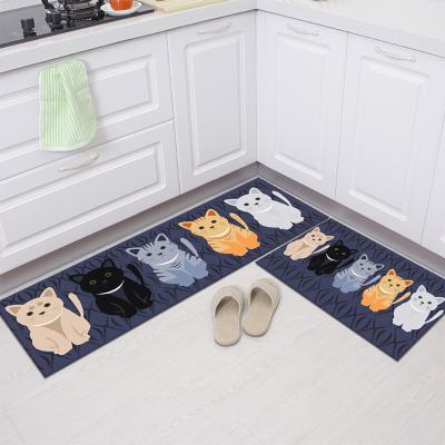 China Soft Single Style Home Kitchen Floor Mat for sale