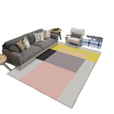 China Europe seller Chinese low price durable non-slip floor mat 3d printed carpet cover for living room for sale