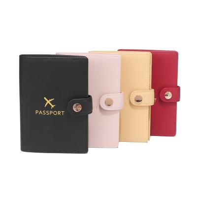 China Customized Raincoats Fashion High Quality Genuine Leather Designers Minimalist Cards Passport Wallet for sale