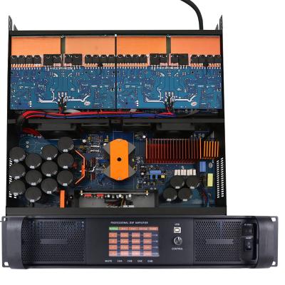 China Change Professional Power Amplifier With DSP Vosiner 4 CH Sound Amplifier DSP18000Q PA Amplifier 1000w Audio Board for sale