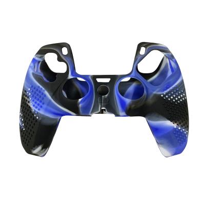 China Soft Protactive Como Color Silicone Case Shock Proof Grip Cover Device Skin For PS5 Game Controller for sale