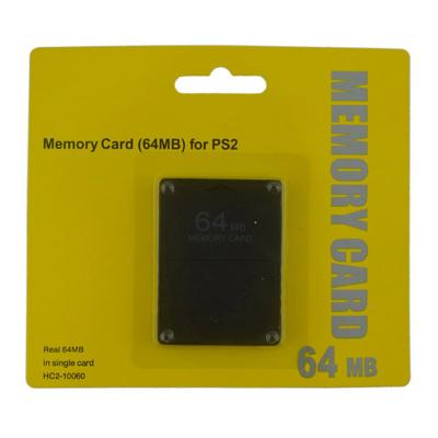 China Memory Card Black 64MB High Speed ​​Memory Card Save Game Data Stick Module For Sony PlayStation 2 Storage PS2 Card for sale