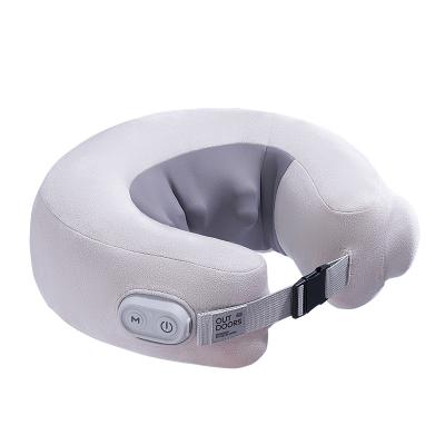 China Inflatable Massager Relaxation Pillow for Travel Car Office Acupoint Kneading Spine Therapy Neck and Shoulder Massager Product for sale