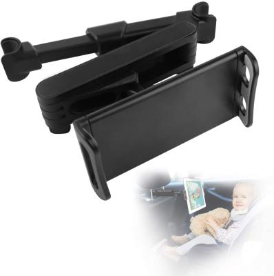 China Adjustable Tablet Holder for Car, Car Headrest Stretchable Smartphones/Switch/Car Backseat Tablet Rotating Adjustable Mount 360 iPad Holder for sale