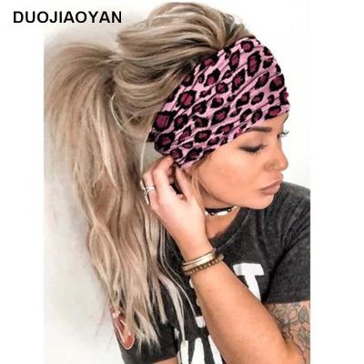 China Low MOQ Sporty Western Headband Sports Yoga Fashion Headband Free Samples Woman Headband Cloth for sale