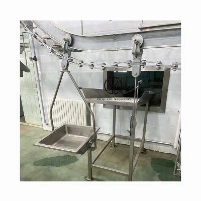 China International Halal Type Slaughterhouse Machine Offal Synchronous Suspension Equipment Quarantine Conveyor Slaughterhouse Food Processing Slaughter Maker for sale