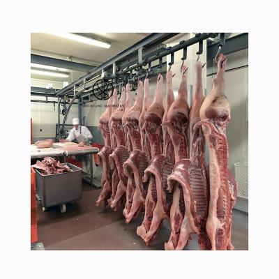 China Food Processing Made In China Transport&Store Slaughterhouse Equipment Pig Carcass Transport Rail For Slaughterhouse Carcass Hanging Pig Transport Track for sale