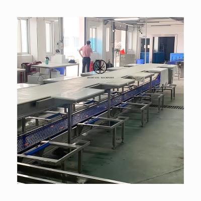 China Halal Slaughterhouse Customized Triple Layer Food Grade Beef Mutton Food Processing Beef Mutton Double Belt Conveyor For Beef Slaughtering Equipment Meat for sale