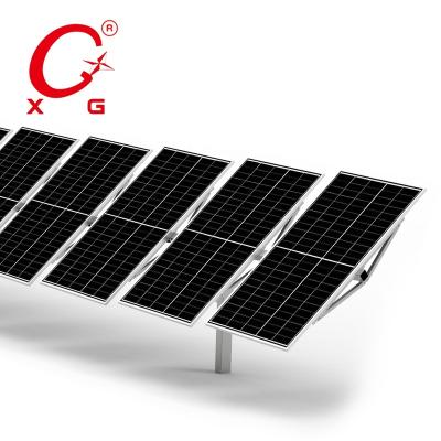 China Industrial Single Axis PV Tracking System 50kW Solar Power Tracker Sun Tracker System Smart Solar Clean Energy Solar Power Generation Power Tilt for sale