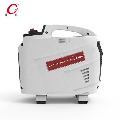 China 4.0kVA Gasoline Lightweight Digital Inverter Generator 3.6kW CE Recoil Start Portable Generator 3600 Dual Generator Silent Backup for sale