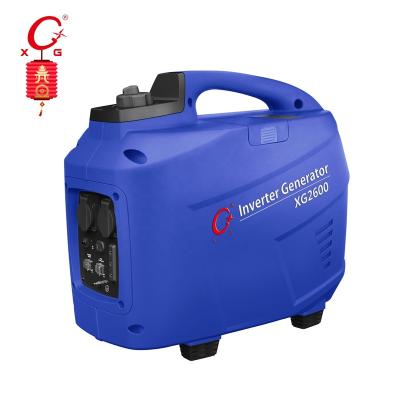 China Super Silent Gasoline Start Generator 3.0kVA Inverter Generator 2.6kW 2600W Portable Easy Main Start PSE Quiet Small Generator 2600 for sale