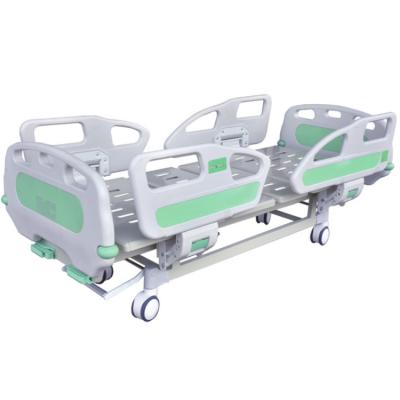 China Luxurious Hospital Bed Double Two Cranks Manual Hospital Bed Sheet for sale