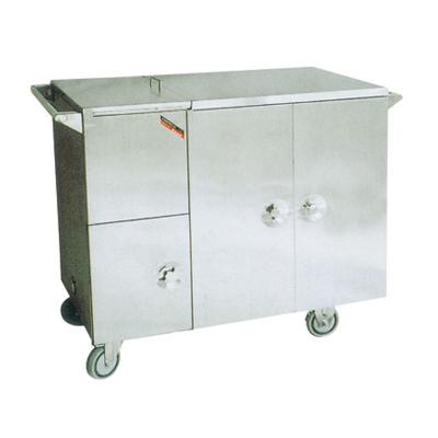 China Hospital Trolley Stainless Steel Food Cart Warmer Cart for sale