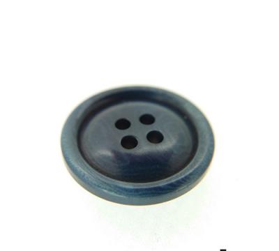 China Biodegradeable 4 Holes Biodegradeable Viable Navy Corozo Custom Buttons Buttons Buttons Outerwear Button Suit Button for sale