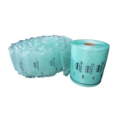 China Shock Resistance Huahang Inflatable Packaging Air Filled Bubble Film Wrap PE HDPE Air Cushion Bag for sale