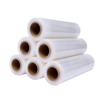 China Shrink Wrap Film LLDPE Clear Plastic Protective Pallet Wrap Moisture Proof Stretch Film for sale