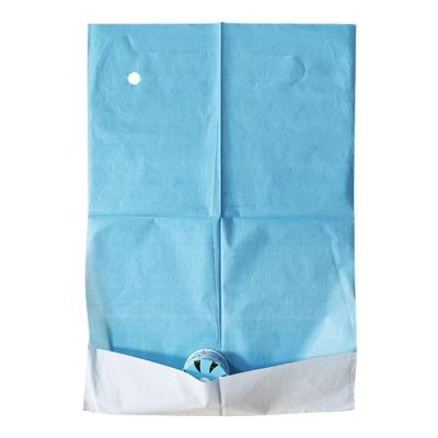 China Eco-friendly Dental Apron/Durable/Rizhao Huahang Washable Disposable Dental PE Film Paper Towels Dental Bibs for sale