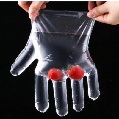 China Rizhao HUAHANG multifunctional household powder free plastic products transparent PE tape disposable gloves for sale