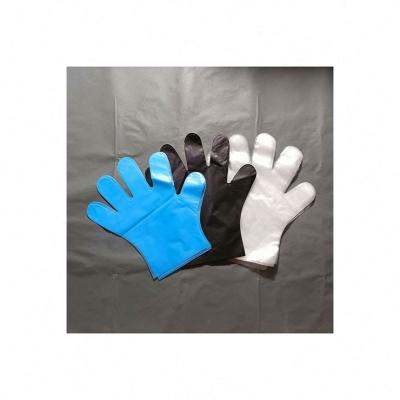 China Rizhao HUAHANG OEM multifunctional plastic accept vinyl band Weifang embossed gloves for wholesales for sale