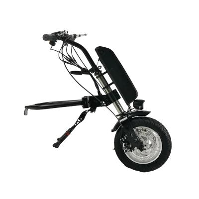 China 2021 hot product 12inch 36v350w stainless steel brushless motor wheel KIT with 10.3ah lithium battery electric wheelchair handcycles for sale