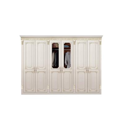 China Durable Custom Design Furniture Luxury Door Decoration Acrylic Bedroom Wardrobe for sale