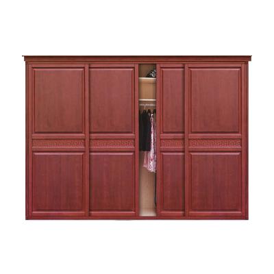 China Durable Customized Color 4 Door Wardrobe Organizer For Hotel Bedroom for sale