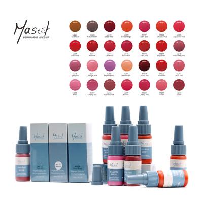 China Mastor Semi Organic Pigment Permanent Makeup Cosmetic Tattoo Ink zu verkaufen